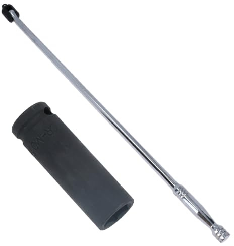 AB Tools 1/2 Drive Breaker Power Bar 30” Long + 17mm Deep Impact Wheel Nut Socket