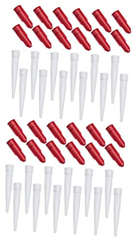 Artibetter 24pezzi Beccucci Per Per Ugelli Per Calafataggio Riutilizzabili Facili Da Pulire Per Sigillature Precise