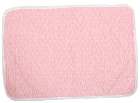 Waschbare Wickelauflage für Neugeborene, Rosa Baumwolle | Zuhause und Bett, Maschinenwaschbar, Schützt vor Schmutz, Babywindeleinlage