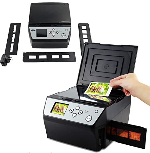 Scanner digitale per pellicole e diapositive Scanner per pellicole e diapositive all-in-1 da 22 MP, scanner per pellicole e diapositive Converti 135 pellicole/diapositive da 35 mm