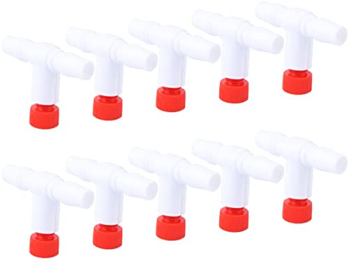 SOLUSTRE Aquarium- -set 10 Mm Luftventil Sauerstoffanschluss Inline-schlauchverbinder Für Aquarium