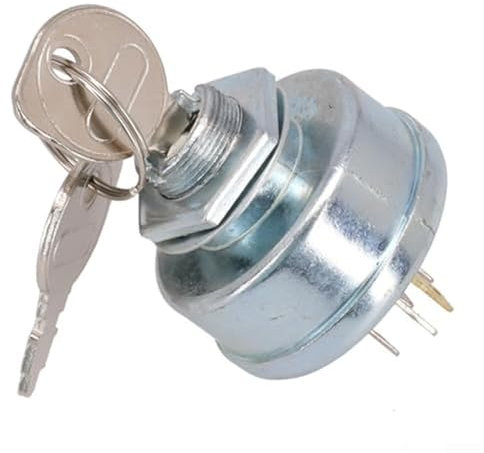 Pexorin Interruptor de Encendido for cortacésped (3 Posiciones, 5 terminales): Repuesto for STD365402, Scag 48017, 925-0267, Snapper 27698 y más. Interruptor de Arranque para cortacésped