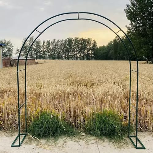 Arco da giardino per viti rampicanti e decorazioni floreali, pergolato per matrimoni, supporto per rose autoportante, assemblaggio fai da te, decorazione domestica, traliccio versatile per piante