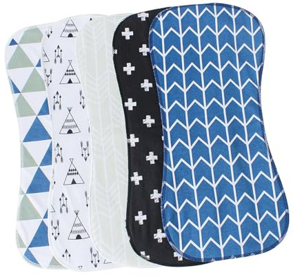 Asciugamano Per Ruttino in Cotone Organico Con Spalline Panno Assorbente Per Rigurgiti Per Accessorio Per Allattamento Portatile Spalline Per Bambini Per L'alimentazione