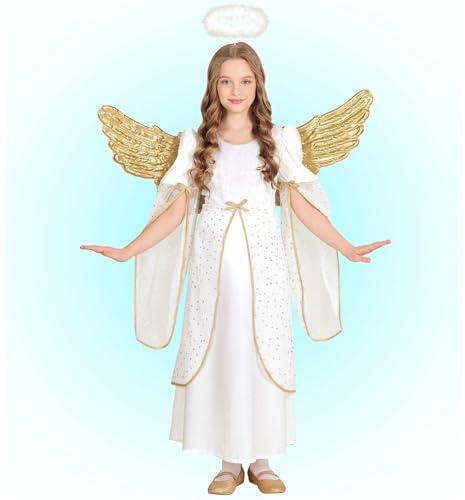 W WIDMANN MILANO Party Fashion - disfraz niño angel, vestido, cielo, belen, navidad, disfraces carnaval