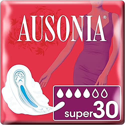 Ausonia Ultrafina Super Compresas Con Alas 30 Unidades