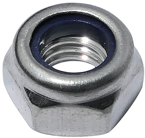 AERZETIX: 20x Tuercas hexagonales autoinsertables M6 10mm H6mm acero inoxidable A4 C19206