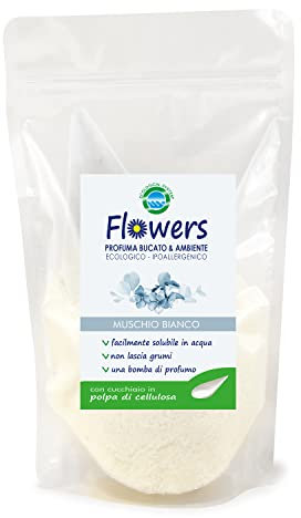 Profuma Bucato, Muschio Bianco - Ecologico in polvere, 200g
