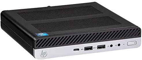 HP EliteDesk 800 G4 PC Mini Computer Intel i5-8400T RAM 16GB SSD 512GB Windows 11 Pro (Generalüberholt)