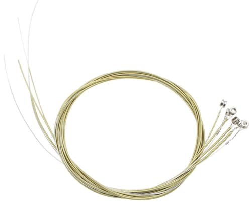 UPKOCH 6 Uds Cuerdas De Aleación De Bronce Fósforo Instrumentos Musicales Piezas De Guitarra Accesorios De Guitarra Accesorio De