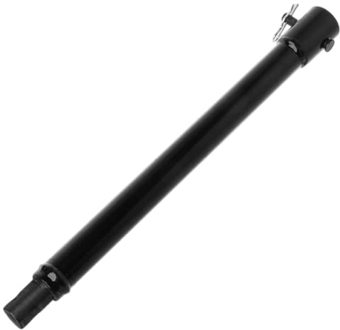 Drill Bit Extension, Auger Extension Shaft 13 Inch Black Metal Auger Replacement/Modification Extender for Ice, Ground, Gardening & More, Bit
