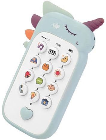 IMIKEYA Handyspielzeug Mit Musik Und Beißfunktion Cartoon Spielzeugtelefon Für Ab Jahr Langlebiges Design Für Kreative Für Jungen