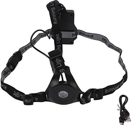 Pilipane LED Chest Light Night Lauflampe 3 Modi IP65 wasserdichte USB -Wiederaufladbarkeit für Outdoor Sport Camping Jogging Wanderung