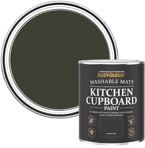 Rust-Oleum Kitchen Wood, Cupboard and Cabinet Paint in Matt Finish - Wallington 750ml