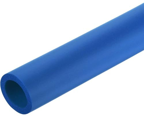 Rohrisolierung Schaumstoff Rohr 18mm 22mm 25mm 28mm 32mm Flexible Schalldämmung Isolierschlauch für Fitnessgeräte Griffgriffstütze Badezimmer möbel(Blau,YTTID18mmxTK6mmxL1m)