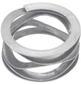 Rondelles de fil plat à ressort ondulé en acier inoxydable(FW-BXTH3,5pcs)