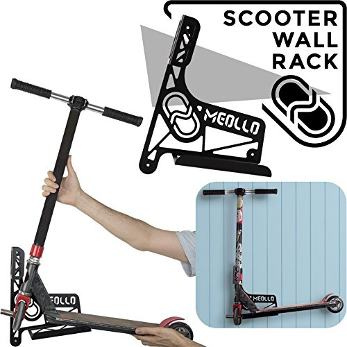 MEOLLO Kinderroller Scooter Wandhalterung (100% Stahl)