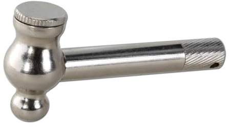 bong-discount Handpfeife, Pur-Pfeife, Metall-Pfeife zerlegbar | 60 mm | Metall, Metall | Hammer