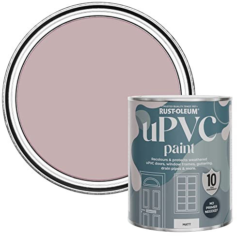 Rust-Oleum Pink uPVC Door and Window Paint in Matt Finish - Little Light 750ml