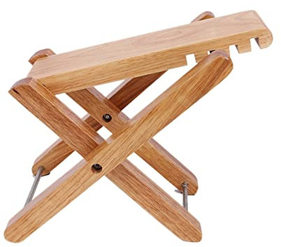 Graootoly Gitarre Fußstütze Fußstütze Faltbar Fußhocker Fußhocker Höhenverstellbar für Akustik Klassische Folk Gitarren