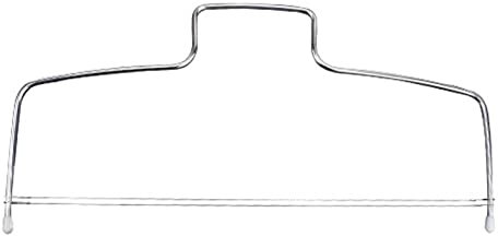 Tyenaza Cake Leveler, Stainless Steel 8 Gear Adjustable Cake Layer Cutter with Detachable Wire for Baking Tool for Wedding Birthday Layer Cakes(Double Line)