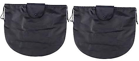 Mobestech 2stücke Helm-Aufbewahrungstasche Tragbare Kordelzug-Tasche Für Motorräder Fahrräder Und Skihelme Robust Für Outdoor-Sport Und Reisen