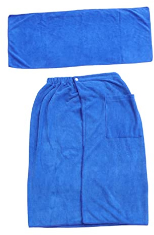 BUGUUYO Mikrofaser Badetuch Für Herren Tragbarer Und Superabsorbierender Bademantel Leichtes Strand-bademantel Schnelltrocknend Und Bequem Für Sauna Bad Und Gym