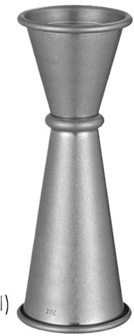 CHFYIJYHM Jigger in Stile Giapponese, Jigger for Cocktail Doppio in Acciaio Inossidabile, for un'efficiente erogazione di Cocktail, Aspetto Lucido, Facile Pulizia(Vintage 1oz 2oz)