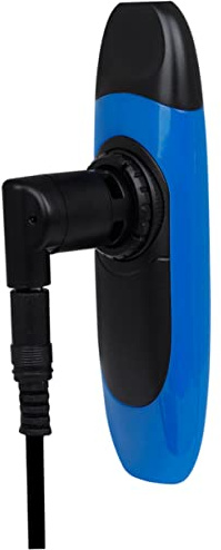 Elektrisches Kazoo 1 Satz Professionelles Instrument für Erwachsene Blau | Abs Ausführung Flötenmembranen im Lieferumfang Verbindungskabel und Adapter Solo und Begleitspiel