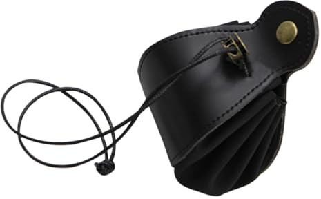 TOYANDONA Dekorativ Dice Bag Förvaringspåse För Tärningar Slitstark Dice Pouch i Läder För Spel Och Små Tillbehör
