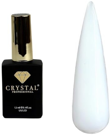 Top Coat 12 ml | Capa superior UV de color con acabado brillante sin residuos pegajosos para un diseño elegante de uñas | Nail Top Coat para un estilo creativo | Esmalte de uñas superior | Lechosa