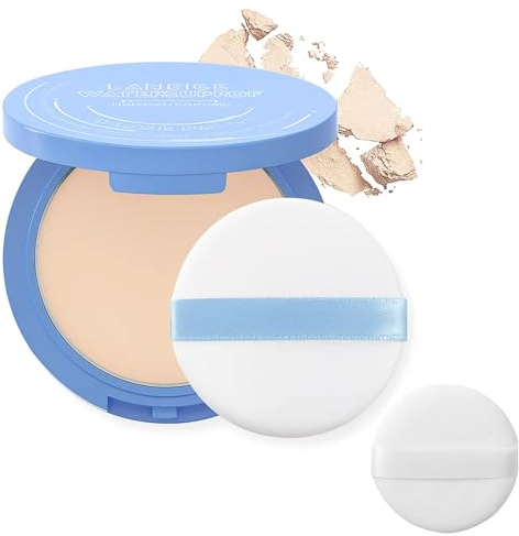Translucent Setting Powder Pressed Compact with Mirror, Soft Focus Matte Finish, Long-Lasting Oil Control Face Powder, Lightweight Natural Coverage for All Skin Types (#01 Classic Ivory)