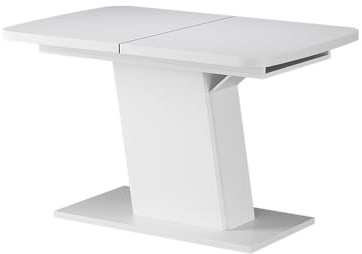 Vicco Esstisch Fenaro, Weiß, 120-160 x 80 cm | ausziehbar, ausziehbar für flexible Tischgrößenanpassung