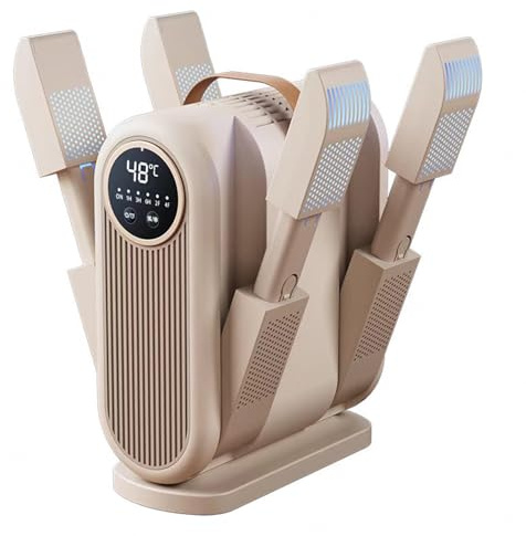 Cleat Dryer 360° without dead angles, 4 times stronger wind speed Boot Dryer with Fan For Shoes, Hats, Socks, Ski Boots