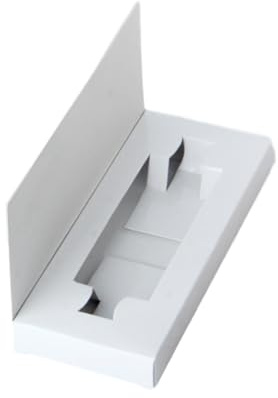 BRRNOO Botellas Decantadoras de Perfume de 10 Ml, Botellas de Spray de Viaje, Atomizador Recargable con 10 Piezas, Caja de Vacía en Blanco y Negro para Loción de Tóner de Aceite