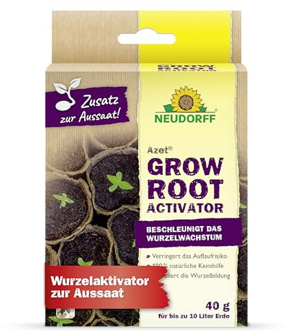 Neudorff Grow RootActivator – Natürlicher Cannabis Wurzelaktivator für optimales und schnelles Wurzelwachstum von Stecklingen und Jungpflanzen, 40 g