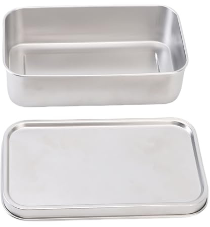 Emoshayoga de Acero Inoxidable 304, Contenedor de Alimentos Duradero con Capa Aislante para Oficina, Escuela, Picnic, 9,35 Oz