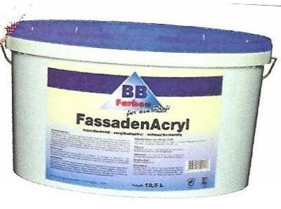 BB FassadenAcryl - Reinacrylat - 10 Liter
