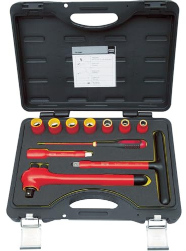 Bahco 3045V Isolierter Werkzeugkoffer für Elektriker