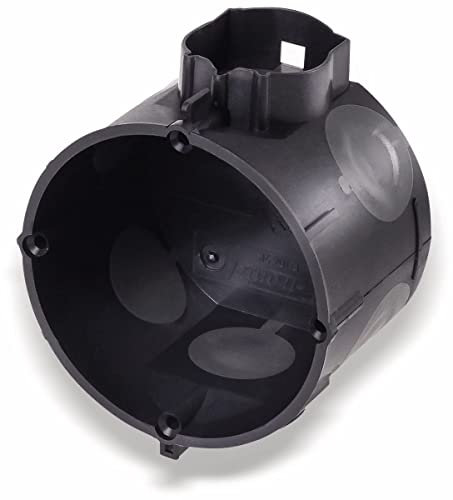 f-tronic Unterputz-Gerätedose, Winddicht, 46 mm Tief, Inhalt: 25, Schwarz, E1062K