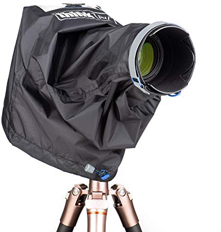 Think Tank Emergency Rain Covers for DSLR and Mirrorless Cameras with 70-200mm Lens - Medium (Black)