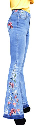 Lisli - Jeans - Schlag - Femme - Bleu - 42