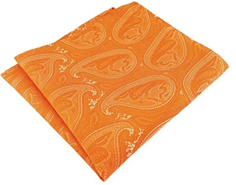 TigerTie Designer Einstecktuch in Paisley gemustert - Stecktuchgröße 30 x 30 cm
