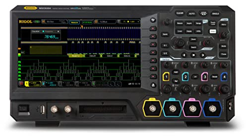 RIGOL Oscilloscope,MSO5354 Oscilloscope Mixte,350 MHz,100 Mpts,8 GSa/s,4 canaux analogiques,16 canaux numériques, MSO5000-BND inclus dans l’offre