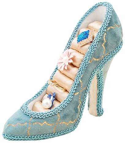 Schuhe Form Schmuckständer, Schmuck Rack, Schmuck Display Stand, Ohrring-Organizer, Dekorativer Anhänger Halskette Ohrringe Armband Ring Schuhe Kleid Schmuck Modell Ausstellungsstand(High Heels)