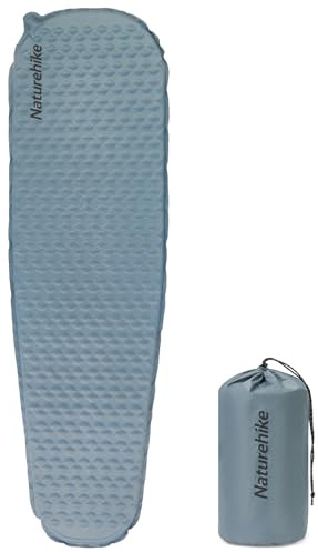 Naturehike Ultralätt självuppblåsande madrasser, isolerad matta, 3,5 cm lätt rektangulär/mamma matta för camping, backpacking, vandring, resor, ISPO-pristagare 2024