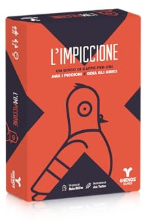 L'Impiccione - Gioco di carte di rapidità e di memoria - 8+ anni + 2-6 giocatori - 15 minuti