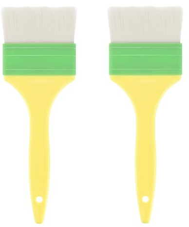 M METERXITY 2-Pack Pastry Brush, Wool Basting Baking BBQ Oil Brush for Cooking/Barbecue/Kitchen [3]