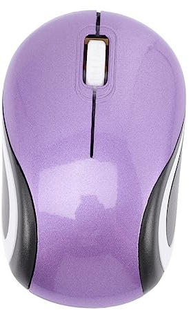 HOMSFOU Mouse Wireless Ergonomico per Computer Piccolo Mouse senza Fili con Ricevitore USB Connessione Affidabile per Laptop e Uso Domestico