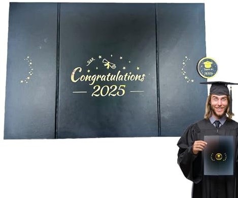Jlobnyiun Livre d'or de remise de diplôme - Livre d'or pour remise de diplôme - Album de collection 2025 - Félicitations Gratzen ZUR ZUGRAGEMONERY Autographe PAPEPAPE pour les élèves